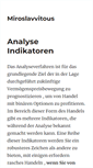 Mobile Screenshot of miroslavvitous.com